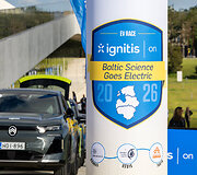 2026 &bdquo;Ignitis ON&ldquo; elektromobilių varžybų startas Kaune