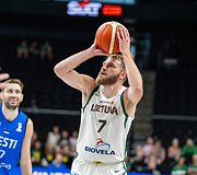 Lietuvos vyrų krep&scaron;inio rinktinės kontrolinės rungtynės: Lietuva &ndash; Estija