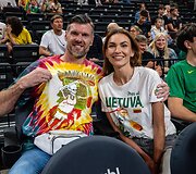 K&scaron;i&scaron;tofas Lavrinovičius ir Tatjana Lavrinovič