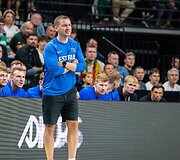 Lietuvos vyrų krep&scaron;inio rinktinės kontrolinės rungtynės: Lietuva &ndash; Estija