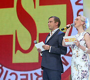 Marius Jampolskis ir Dalia Michelevičiūtė