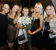 Greta Jaraitė, Goda Alijeva, Inga Baranasukienė, Greta Iva&scaron;kevičiūtė ir Lina Sutkutė