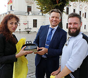 Danielė &Scaron;ležienė, Jonas Staikūnas ir Andrius Plindinas 