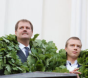 Gintaras Krapikas ir Lukas Lekavičius