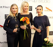 Karolina Tara&scaron;kevič Audronė Bunikienė ir Sandra Svirčinskaitė