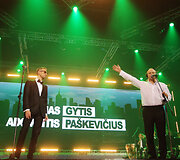Lino Adomaičio ir Gyčio Pa&scaron;kevičiaus koncertas Kaune