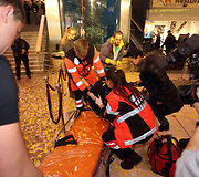 &bdquo;Didžiojo magijos &scaron;ou&ldquo; transliacijos akimirka