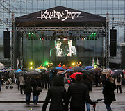 Festivalio &bdquo;Kaunas Jazz&ldquo; trečiosios dienos akimirka