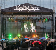 Festivalio &bdquo;Kaunas Jazz&ldquo; trečiosios dienos akimirka