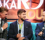Mindaugas Stasiulis, Edvinas Ramanauskas ir Aurimas Lankas