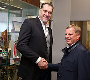 Arvydas Sabonis ir Remigijus &Scaron;taras