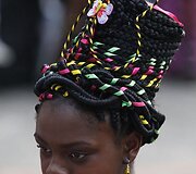 Afrikieti&scaron;kų &scaron;ukuosenų fiesta