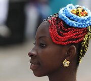 Afrikieti&scaron;kų &scaron;ukuosenų fiesta