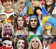 Europos futbolo čempionate azartu moterys nė kiek nenusileidžia vyrams
