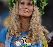 Futbolo garbei įspūdingas vainikas.