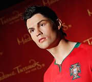 Futbolininko Cristiano Ronaldo va&scaron;kinė figūra