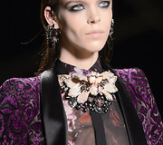 Mados namų &bdquo;Roberto Cavalli&ldquo; rudens / žiemos 2013-2014 metų kolekcija Milano mados savaitėje