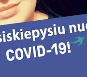 Nuotraukos rėmelis atrodo kone identi&scaron;kas tam, kuriuo žadama skiepytis nuo COVID-19