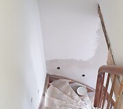 Remontuojamas Liepių &scaron;eimos namas