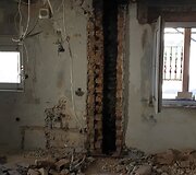 Remontuojamas Liepių &scaron;eimos namas