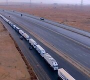 Rekordinė 480 vilkikų kolona, 2020 m. išrikiuota per Egipto &bdquo;Tahya Misr&ldquo; fondo renginį