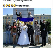 Socialinių tinklų vartotojai klaidina, kad ši nuotrauka įrodo, esą ukrainiečiams nesvetimas nacizmas