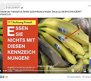 Tam tikros etiketės ant maisto produktų nerodo, kad juose esama skiepų