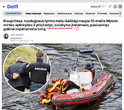 Tas pats tekstas apie tariamai naujas paauglio dingimo aplinkybes buvo paskelbtas net su žiniasklaida visai nesusijusiais adresais