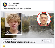 Tas pats tekstas apie tariamai naujas paauglio dingimo aplinkybes buvo paskelbtas net su žiniasklaida visai nesusijusiais adresais
