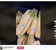Internete aiškinama, esą lipduku su varle pažymėti produktai yra pavojingi