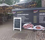 Patiekalų kainos Palangoje