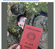 Kai kurie socialinių tinklų vartotojai neva Ukrainoje žuvusio šiaurės korėjiečio nuotrauką platina su abejone, ji iš tiesų nėra autentiška