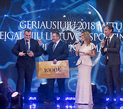 Geriausių 2018 m. Lietuvos neįgaliųjų sportininkų apdovanojimai