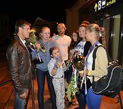 Tinklininkių sutikimas oro uoste