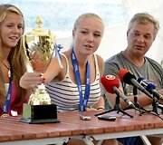 Monika Povilaitytė, Ieva Dumbauskaitė ir Tada Donėla