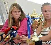Monika Povilaitytė ir Ieva Dumbauskaitė