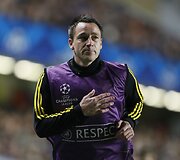 Johnas Terry aik&scaron;tėje nepasirodė