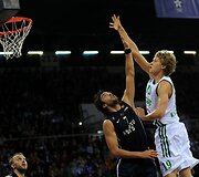 Sasha Vujačičius ir Mindaugas Kuzminskas