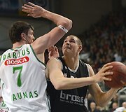Darju&scaron;as Lavrinovičius ir Maikas Zirbes 