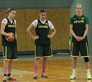 Mantė Kvederavičiūtė, Kamilė Nacickaitė ir Kristina Vengrytė