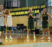 Rasa Žemantauskaitė-Matla&scaron;aitienė, Inesa Visgaudaitė, Kristina Vengrytė ir Gabrielė Gutkauskaitė