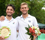 Giammarco Micolani ir Laurynas Grigelis
