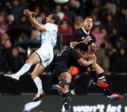 Naujoji Zelandija &ndash; Argentina rungtynių akimirka