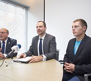 Visvaldas Matijo&scaron;aitis, Rytis Davidovičius ir Dovydas Taujanskas