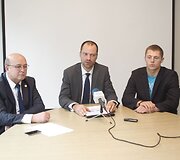 Visvaldas Matijo&scaron;aitis, Rytis Davidovičius ir Dovydas Taujanskas
