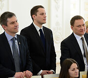 Ledo ritulininkų priėmimas prezidentūroje