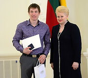 Donatas Kumeliauskas ir Dalia Grybauskaitė