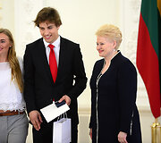 Mantas Armalis ir Dalia Grybauskaitė