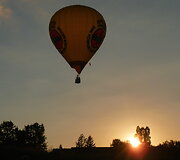 Oro balionų &scaron;ou