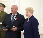 Apdovanojimų ceremonija.